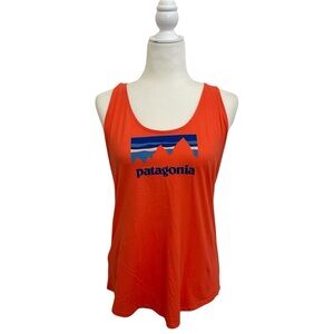PATAGONIA Orange/Coral Tank top Size Medium NWT